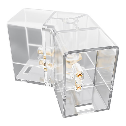 Коннектор для светильников серии NET, тип V, 230В/50Гц, 70х40х26мм, IP20, полипропилен