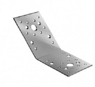 Уголок крепёжный перфорированный под 135 градусов 90*90*40мм