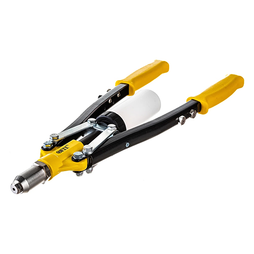 Заклепочник с длинными ручками пластиковый контейнер 3,2-6,4мм (445мм)