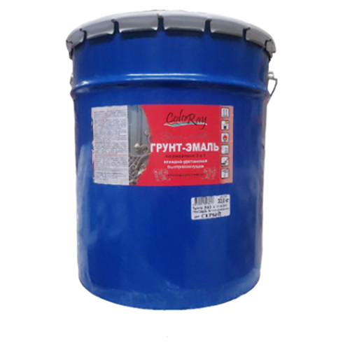Грунт-эмаль по ржавчине "3 в 1" серая "Бриц", Стандарт, 20кг