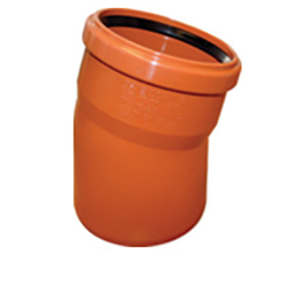 Отвод для наружной канализации 110*15°, Pro Aqua Terra