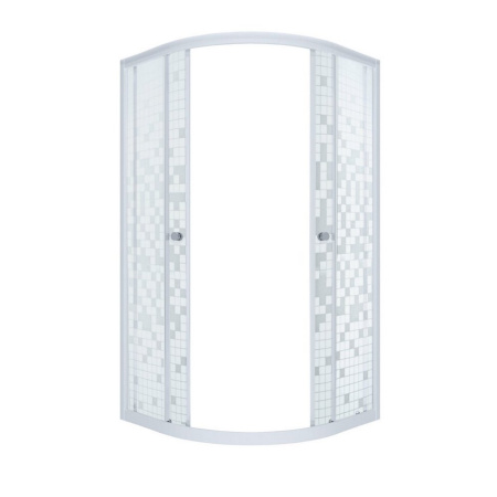 Комплект стекол "Аква Мозайка" 900*900мм с дугами