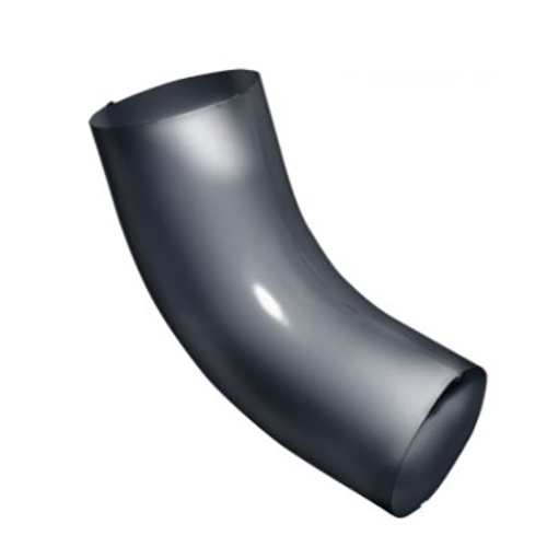 Металлическое колено трубы 60° "Мокрый асфальт" "Grand Line" d=90