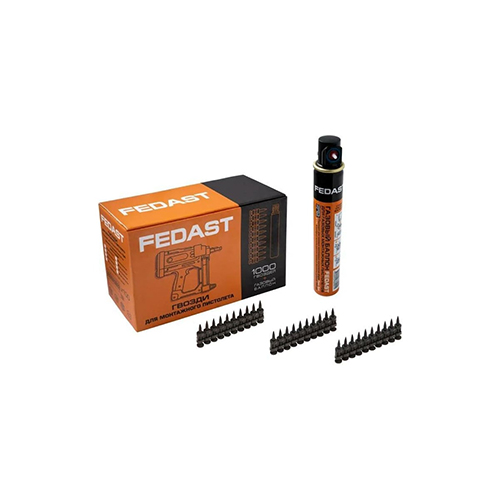 Гвозди 2.7*22 кованные с ребрами жесткости (1000шт/уп), БЕЗ ГАЗОВОГО БАЛЛОНА