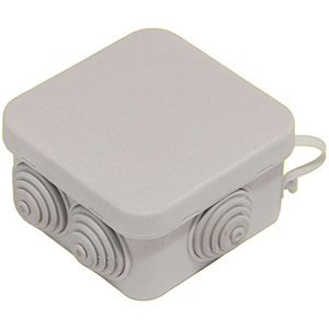 Коробка распределительная "Hegel" для открытой проводки, 70*70*40мм, IP55