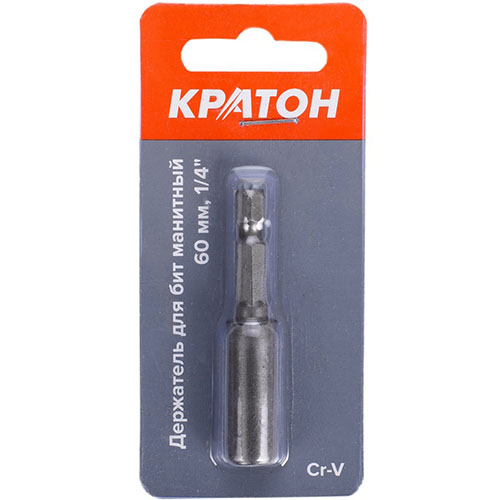 Держатель для бит магнитный "Кратон" 60мм
