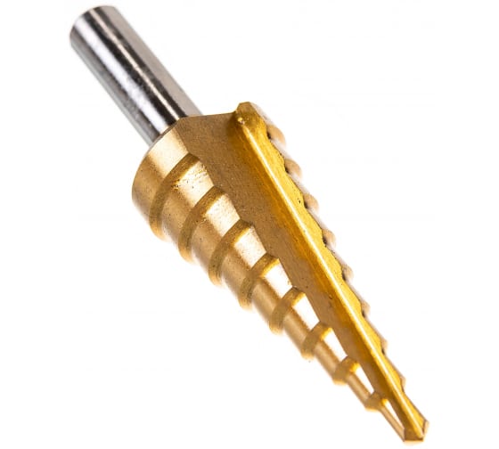 Сверло ступенчатое "Гранит" по металлу 4-20мм, сталь М2