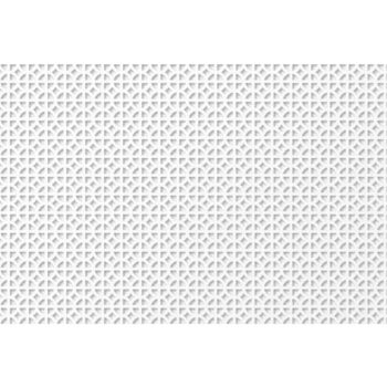 Перфорированная панель ХДФ  "Сусанна", "Белый", 3*600*1200мм