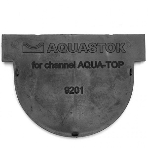 Заглушка лотка пластиковая 90*100мм "Aquastok" "Aqua-Top"
