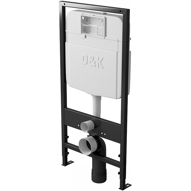Система инсталляции "D&K" для подвесного унитаза "DI8055119" механическая, без кнопки