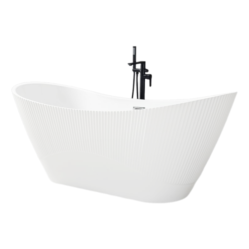 Ванна акриловая отдельностоящая "Zili Do WB-6014A СИВ", 1700*770*720мм