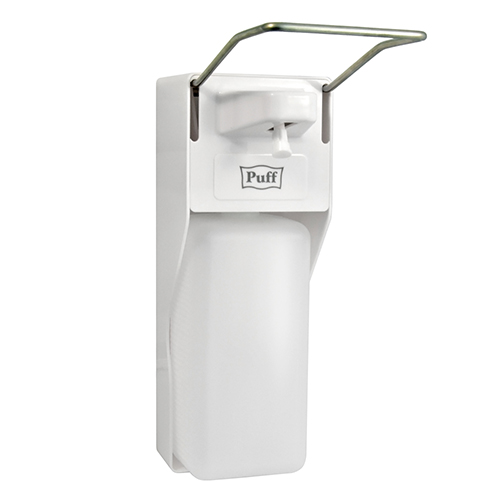 Дозатор жидкого мыла &quot;Puff-8197 &quot;, локтевой, пластик, 1000мл