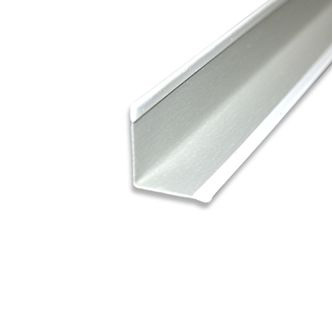 Профиль угловой пристенный к подвесному потолку белый &quot;Албес&quot; PL 19*19мм,3м