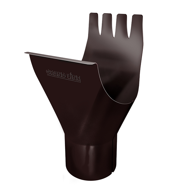 Металлическая воронка желоба "Шоколад" "Grand Line" d=125